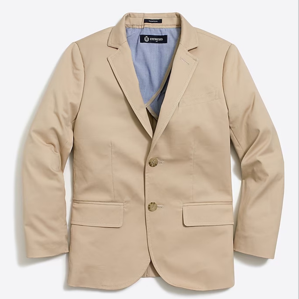 Crewcuts Boys classic chino Thompson Suit - size 10